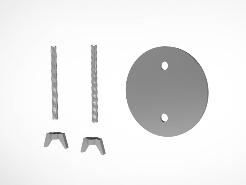 SMT01 Screw Mount Kit for T10 T20 T30 Security Display Stands